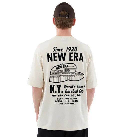 New Era Ανδρική κοντομάνικη μπλούζα New Era Cap Graphic Oversized T-Shirt